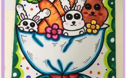 简单的创意儿童画