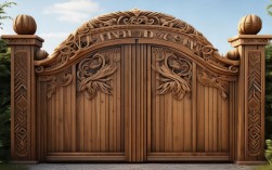 创意农家乐大门图片