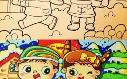 幼师技能技巧画画