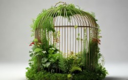 鸟笼创意改造，鸟笼创意改造绿植