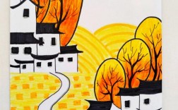 秋创意，秋创意画