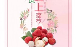 荔枝海报创意设计，荔枝海报创意设计图片