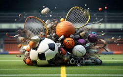 体育器材创意画