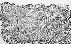 2025创意线贴画教程，零基础也能学的简单线条画？