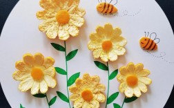 橘子创意手工画