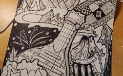 简约创意画，如何用简单笔触画出惊艳创意？