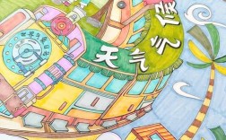 气象创意画怎么画？教你用画笔捕捉风云变幻的灵感！，如何用画笔玩转气象创意画？带你解锁天马行空的脑洞！，气象创意画有多惊艳？看这一篇教你如何画出天气的喜怒哀乐！