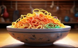 创意的面条