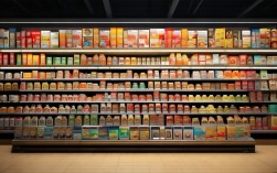 超市进口食品创意陈列，超市进口食品创意陈列图片