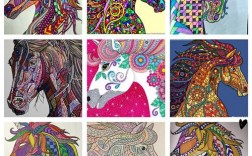 创意艺术画马，如何突破传统笔触？