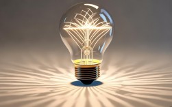 灯泡异影图形创意