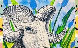 绵羊创意，绵羊创意画