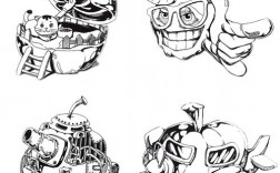 苹果的创意图形