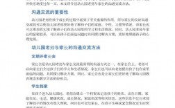 家园沟通技巧学习