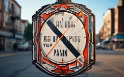 禁止停车创意标识