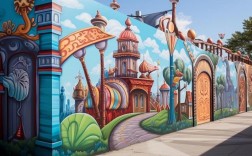 建筑创意涂鸦，如何让建筑变身艺术画布？