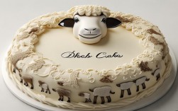 创意羊蛋糕爆红！羊图案蛋糕成新宠？