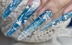 创意美甲毕业作品图片