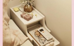 简单创意床，简单创意床头柜图片
