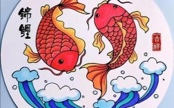 年年有鱼创意画，年年有鱼创意画教案