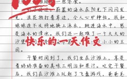 快乐的一天写作技巧