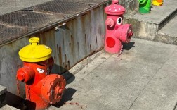 消防栓创意装饰图片