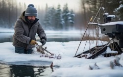 冬天打窝技巧视频，如何快速诱鱼？