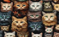 猫的创意画，猫的创意画作品图片大全
