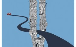 汽车环保创意海报