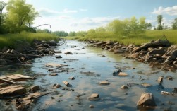水污染创意画