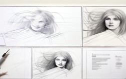 线描画步骤技巧，新手如何掌握基础线条与构图方法？