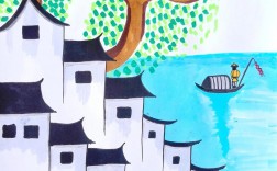 春天的创意儿童画，如何画出童趣与春天？