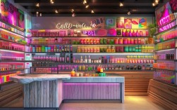 创意冷饮店装修效果图
