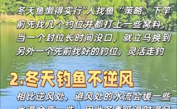 立冬时节钓鱼技巧，立冬时节钓鱼技巧和方法