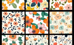 四方连续创意图案