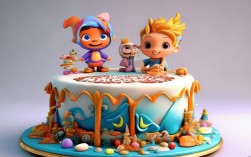 男生创意蛋糕萌图，今年流行什么可爱款？