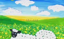 大草原创意画有何独特之处？