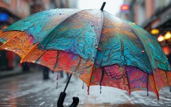 雨伞创意绘画，如何让日常变艺术？