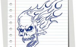 火焰创意素描如何绘制？