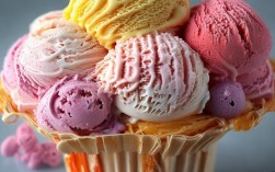 冰淇淋创意线条画