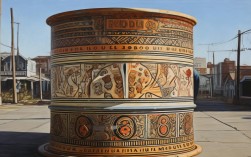 创意油桶画,旧油桶如何变身惊艳艺术?