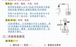 化学实验考试技巧