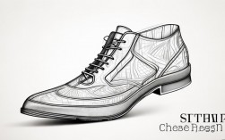 鞋子创意设计线稿