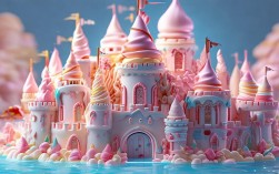 冰激凌城堡创意儿童画，今年夏天会火吗？