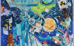 科技创意画如何突破传统绘画边界，用科技赋能创意表达？