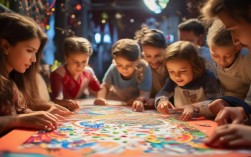 国庆亲子创意画