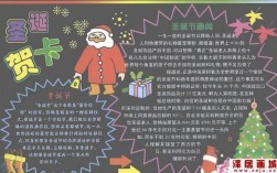 圣诞节板报创意
