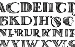 2025创意英文字母手绘图片有哪些新潮流？