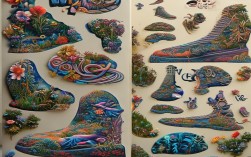 鞋印创意画爆红!你get到这种新潮艺术了吗?