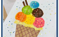 冰激凌创意，冰激凌创意画